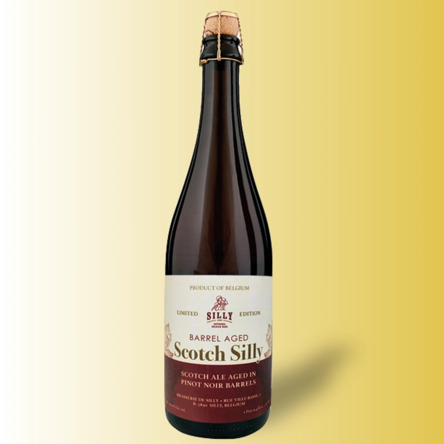 Brasserie de Silly 'Scotch Silly' Burgundy Barrel Aged Scotch Ale Bier Brasserie de Silly