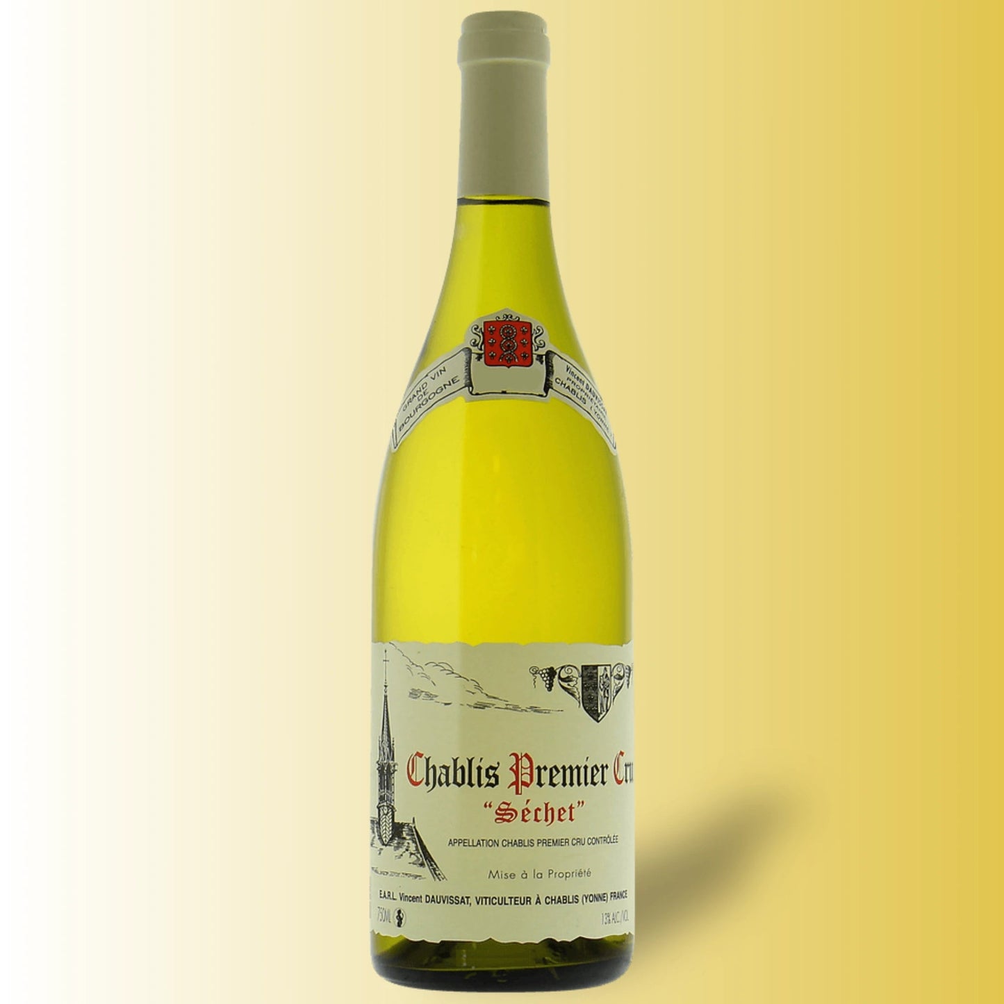 Vincent Dauvissat Chablis 1er cru sechet 2017 Vincent Dauvissat