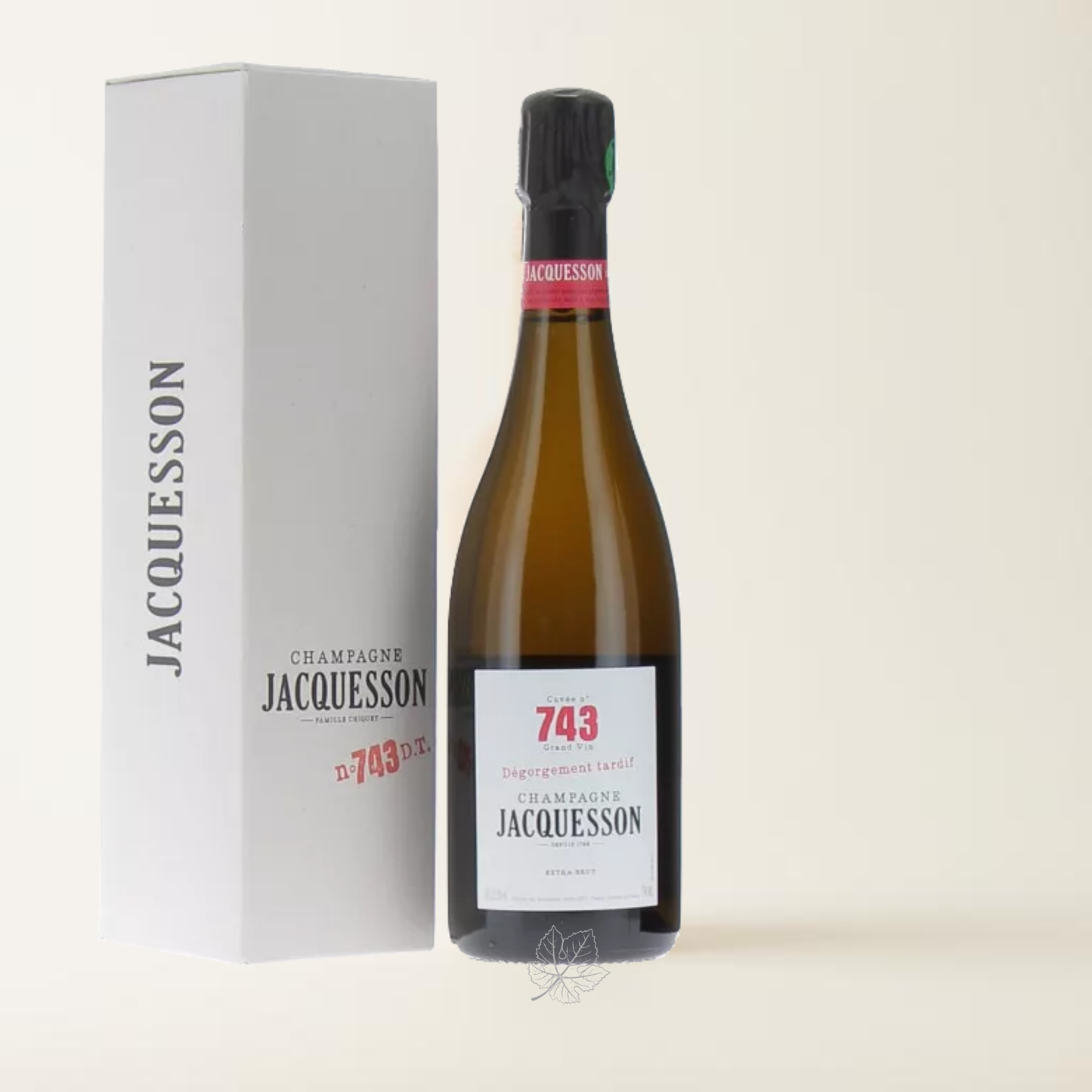 Jacquesson cuvée n°743 dégorgement tardif