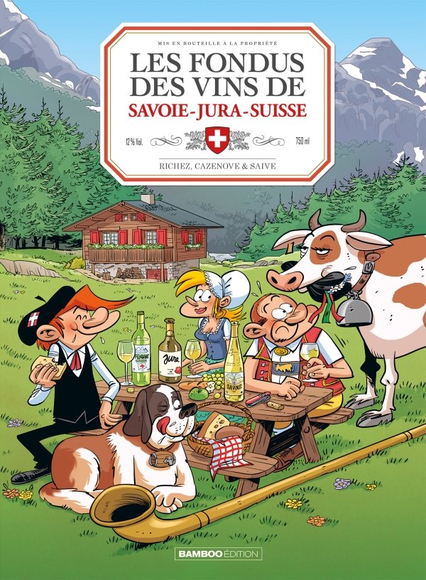 Les Fondus du vin de Savoie, Jura et Suisse