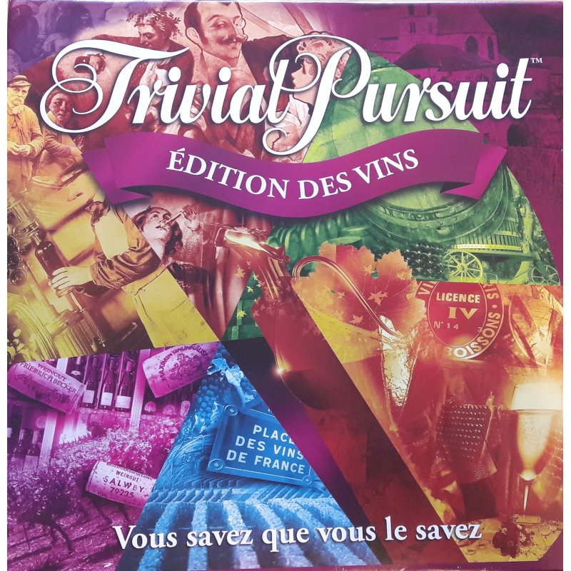 Trivial Pursuit Editions des Vins 2002 Hachette