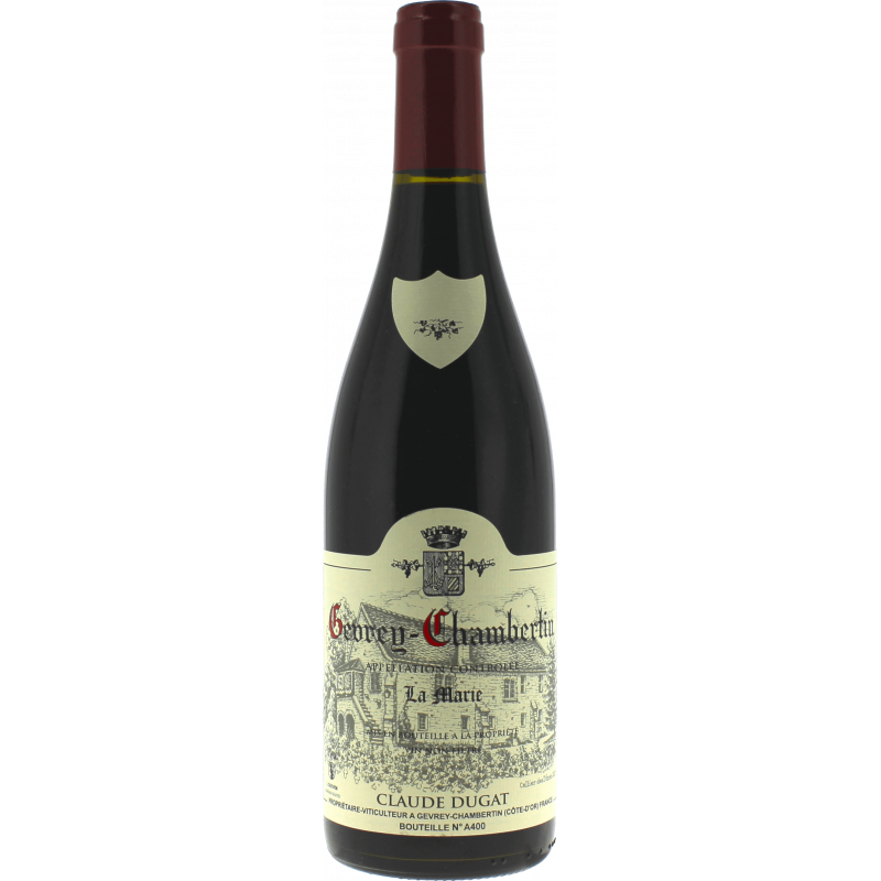 Claude Dugat Gevrey Chambertin cuvée la marie 2018