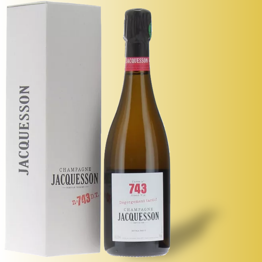 Jacquesson cuvée n°743 dégorgement tardif