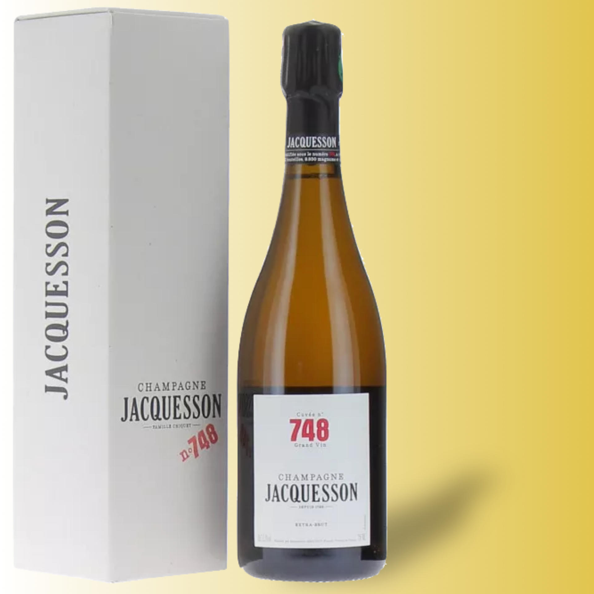 photos du vin Jacquesson Cuvée n°748